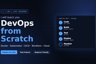 provide devops training with hands on labs