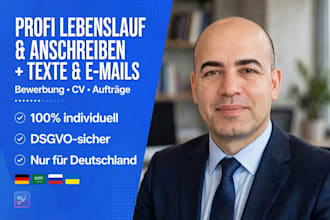 write profi lebenslauf anschreiben texte auftraege emails for germany