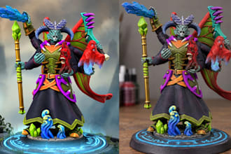 paint hero forge model tabletop mini warhammer