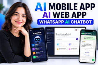 develop ai mobile app with flutter, gpt, gemini and chatbot integration
