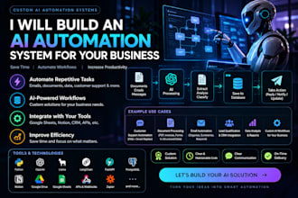 build an ai automation system for your business