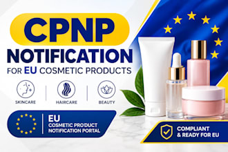 handle cpnp registration and notification for eu cosmetic products