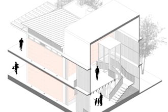 create architectural presentations and 2d graphics