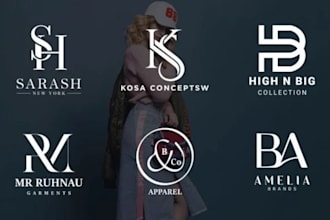create fashion, beauty and clothing brand identity