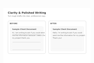 proofread and edit your english content for any mistakes