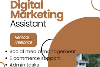 be your digital marketing assistant