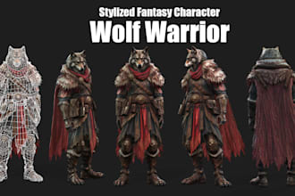 do aaa game ready character modeling and rigging