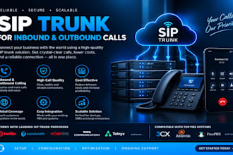 setup auto dailer sip trunk and sip trunk provider for outbound and inbound call