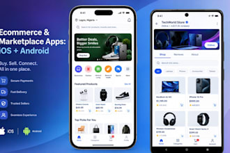 develop ecommerce and marketplace apps for ios and android