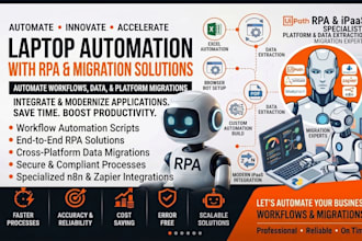 laptop automation rpa migration uipath automation anywhere blue prism zapier