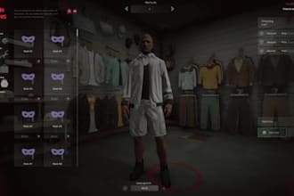do custom gta 5 fivem ped character, addon ped, clothing, animal ped and props