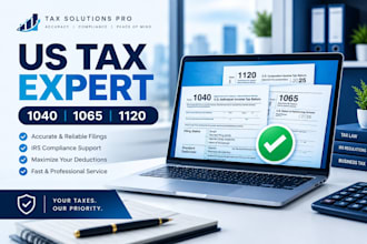 prepare and efile US tax returns 1040, 1065, 1120, and 5472