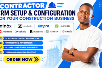 contractor ninox zendesk simpro lime CRM jobtread sell do buildbook jobber slack