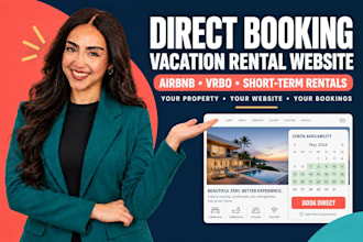 build a direct booking vacation rental website for your airbnb