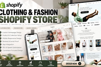 design shopify clothing website clothing shopify store fashion shopify store