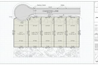 design custom land lots and residential subdivision plans