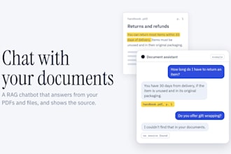 build a custom ai chatbot with rag for your pdfs and documents