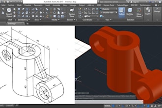 design 3d mechanical parts and equipment models