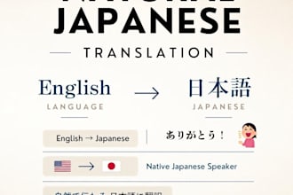 translate and localize english into natural japanese