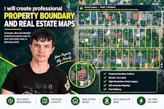 professional property boundary and real estate maps