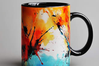 awesome custom mug design