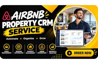 build, set up, customize and automate your airbnb property CRM via hostaway