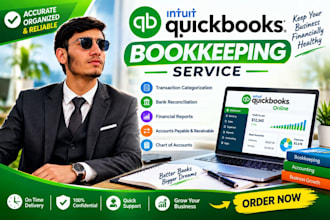 do professional quickbooks online bookkeeping and setup