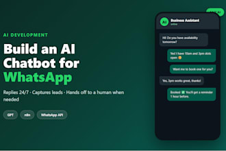 build an ai whatsapp chatbot for your business