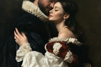 paint renaissance art oil painting portraits