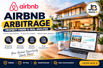 find and analyze airbnb arbitrage properties for short term rental
