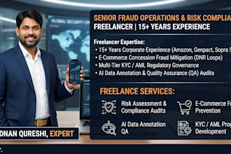 be your senior fraud analyst and risk compliance expert