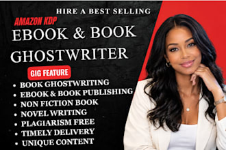 be your book and ebook ghostwriting, book editor and ghost book writer