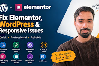 fix elementor, wordpress and responsive issues