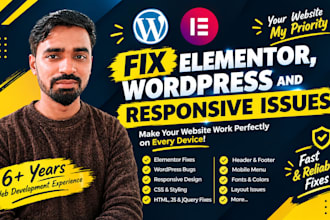 fix elementor, wordpress and responsive issues
