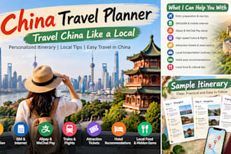 create your personalized china travel itinerary with local tips
