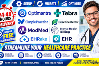 do optimantra tebra simplepractice mental health billing practice better emr ehr