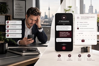 build german ai receptionist for businesses with vapi