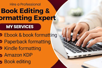 do kdp book formatting  kindle ebook formatting paperback formatting book cover