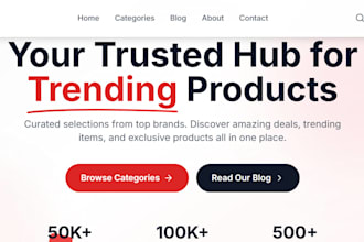 create full website with admin