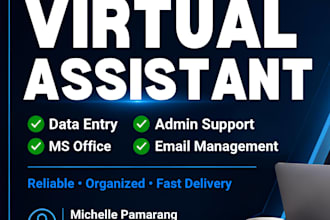 help with data entry and admin tasks
