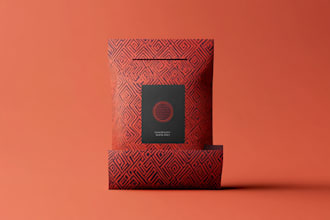 redesign  generated packaging design into print ready