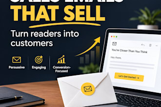 do persuasive email copywriting for sales email and email sequence