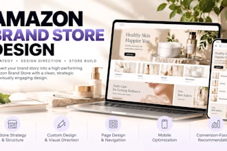 design and build your amazon brand store