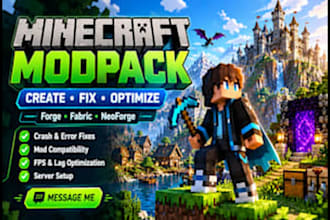 create fix optimize minecraft modpacks forge fabric paper minecraft developer