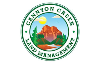 design rural real estate management company logo