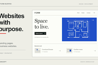 build a website for trades and service businesses