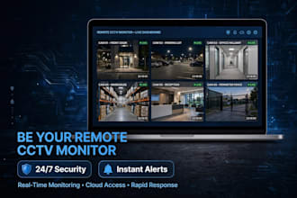 be your remote cctv monitoring