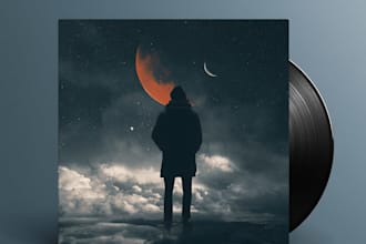 create a signature visual identity with your album artwork