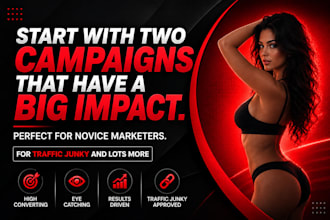 create and optimize trafficjunky campaigns for your website