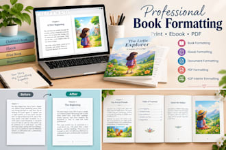 professionally format books ebooks and documents